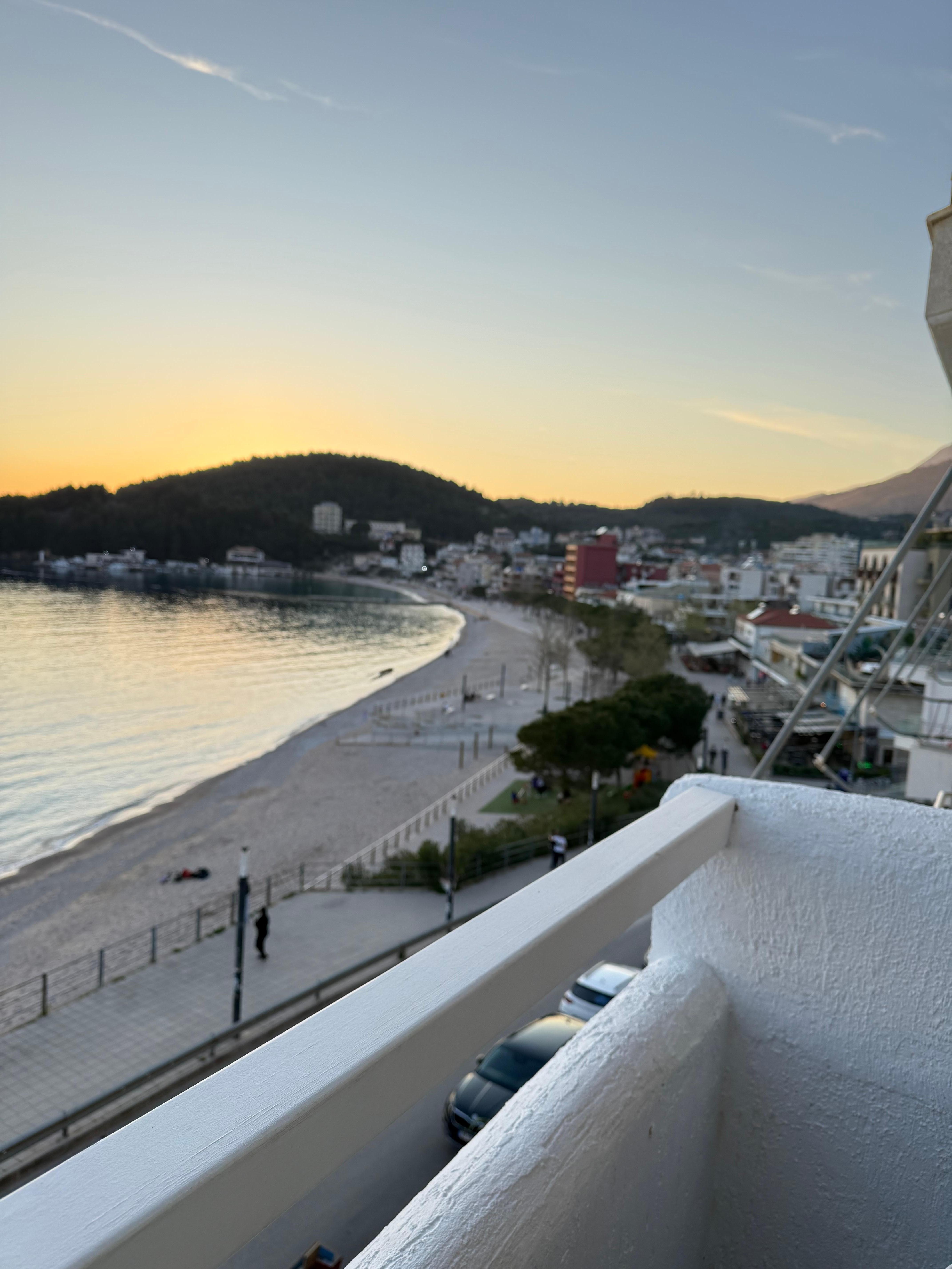 The view from our balcony