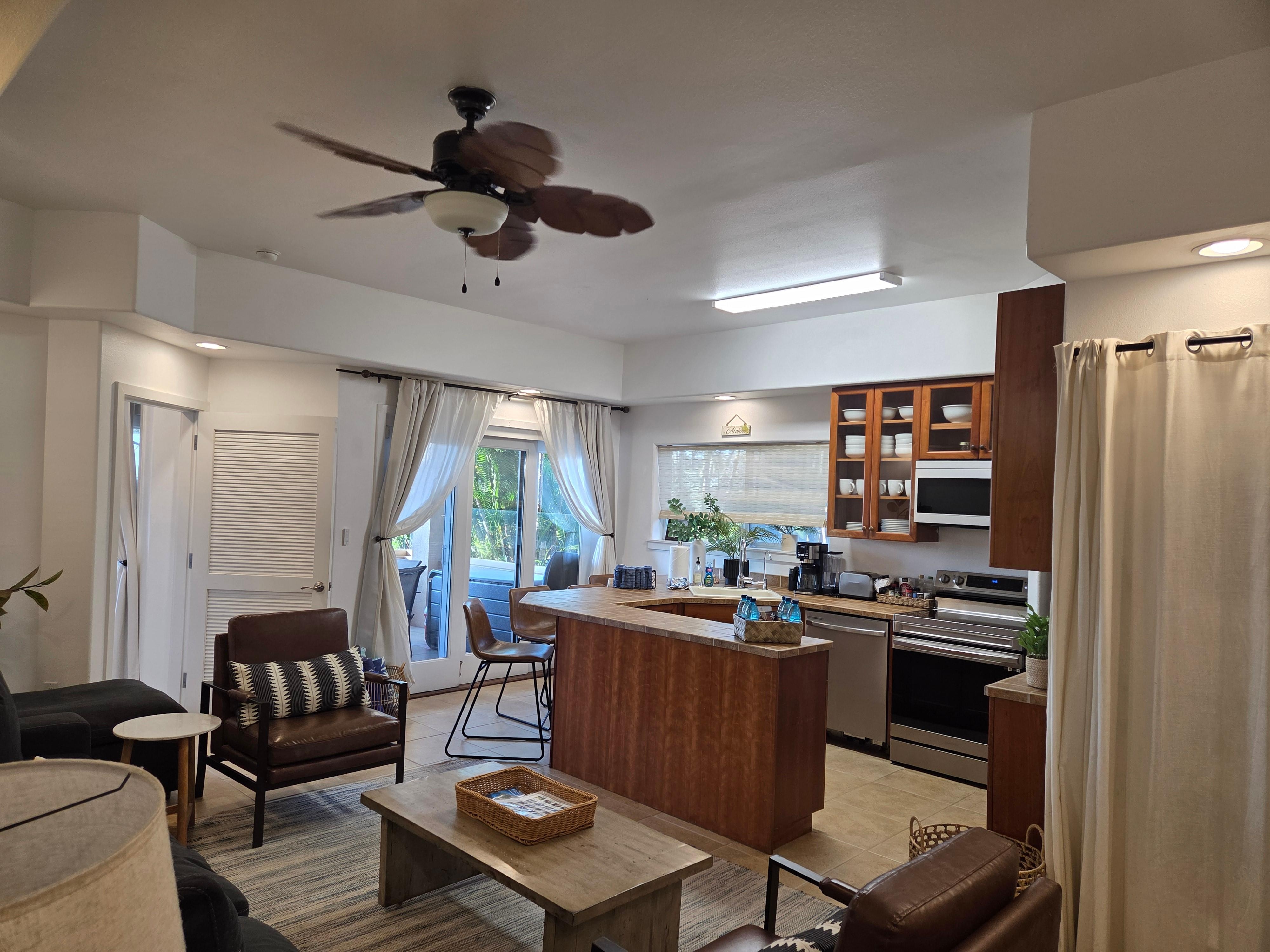 Interior of property