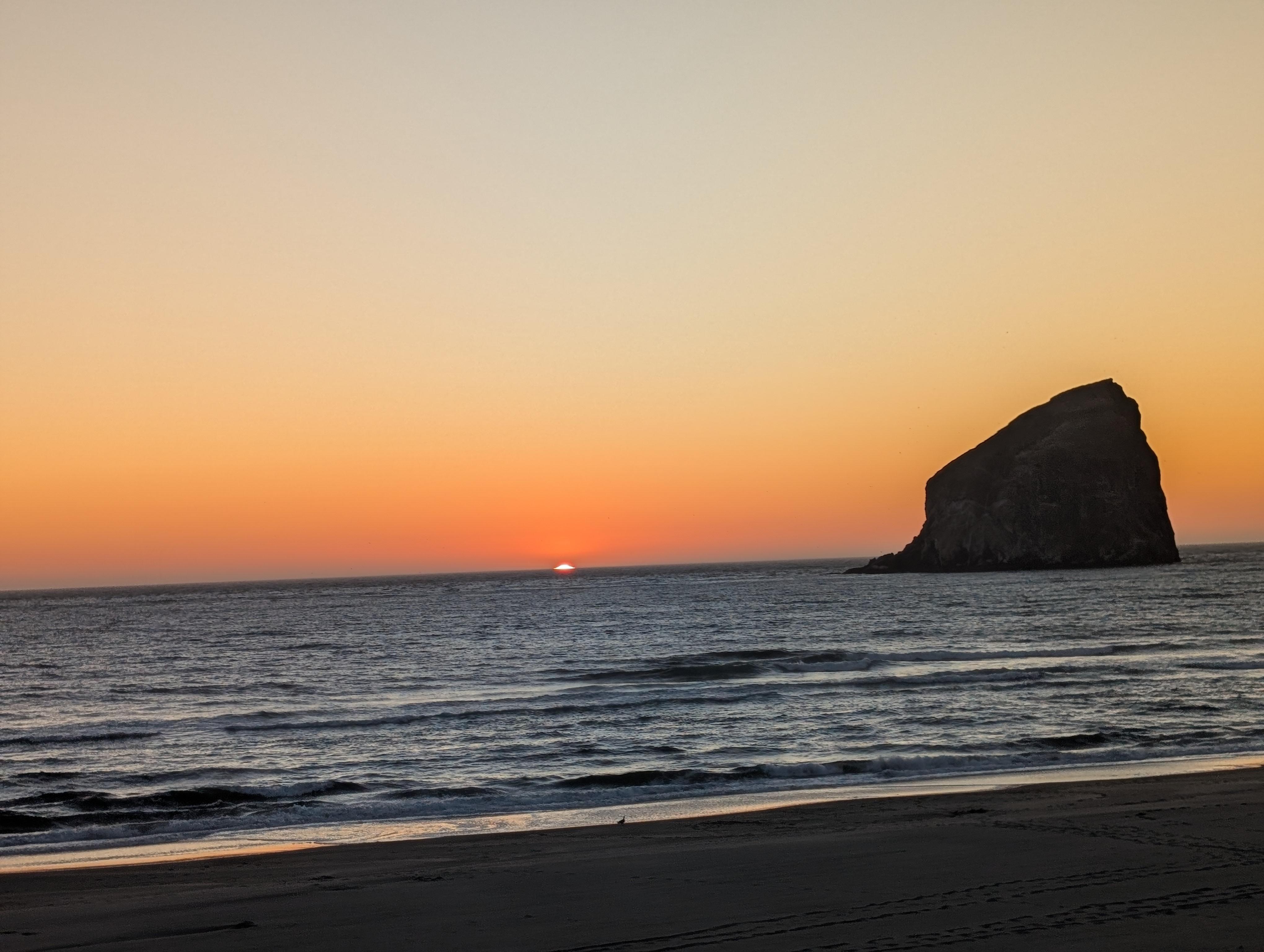 another beautiful sunset from the dune at the property