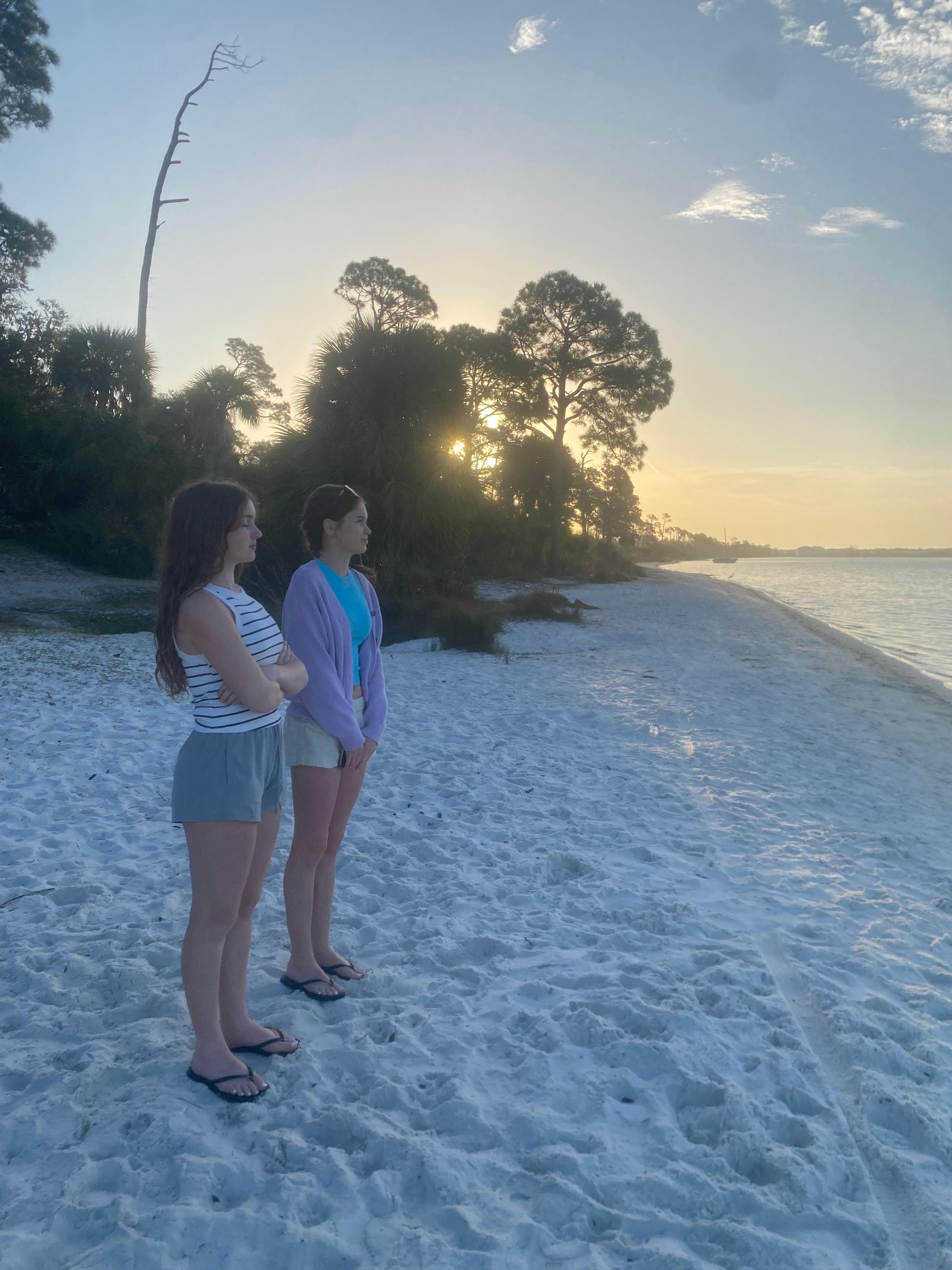 St. Andrew’s Bay was just down the street.