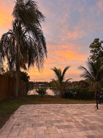 View from the backyard