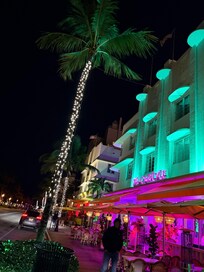 Just a sample of the beautiful, colorful Ocean Drive strip in the Miami Art Deco District where The Local House sits