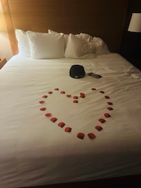 Decoration of the bed!