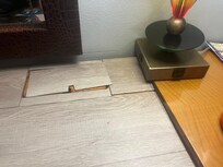 The desk falling apart