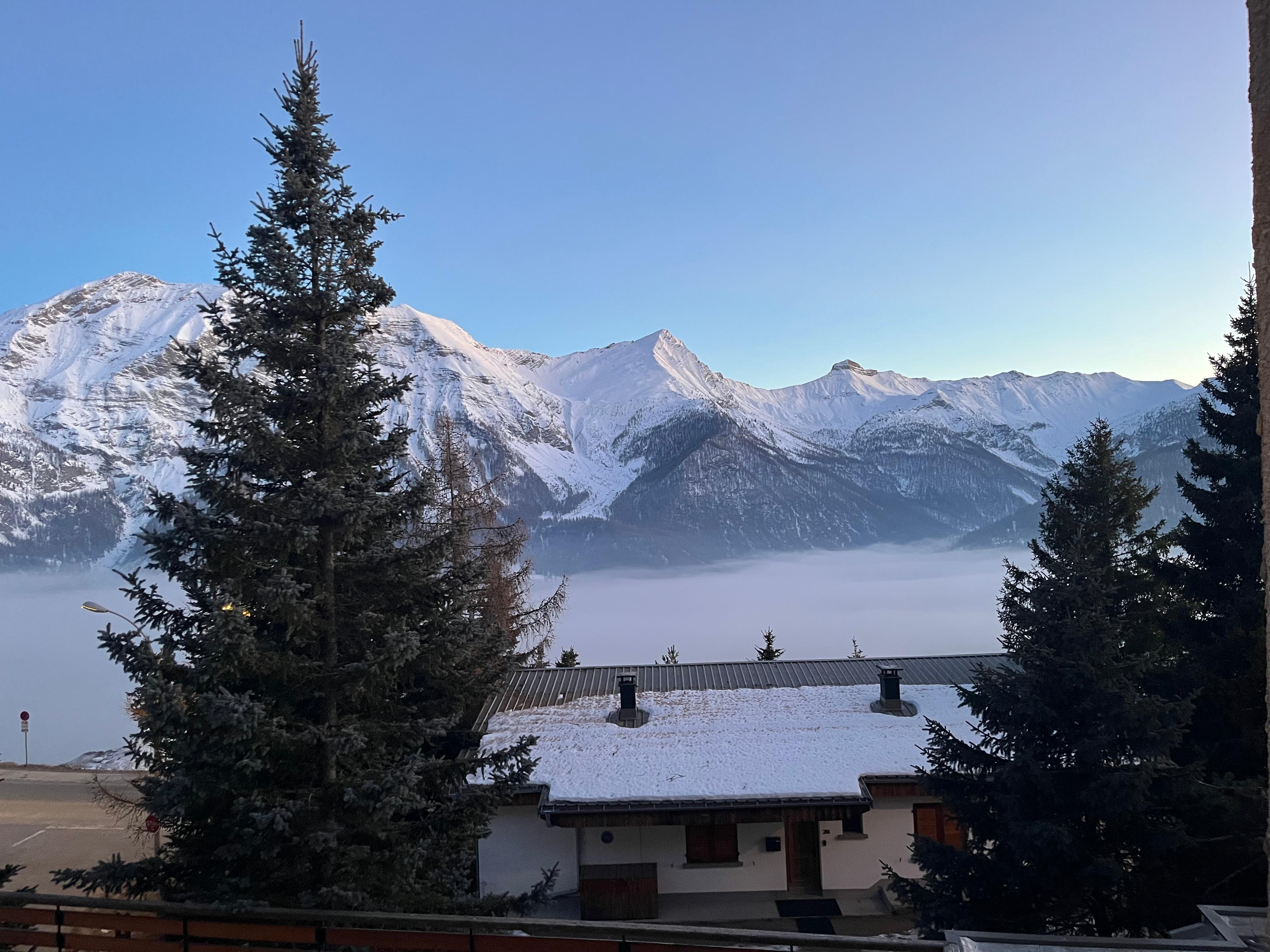 La vue de l’appartement 