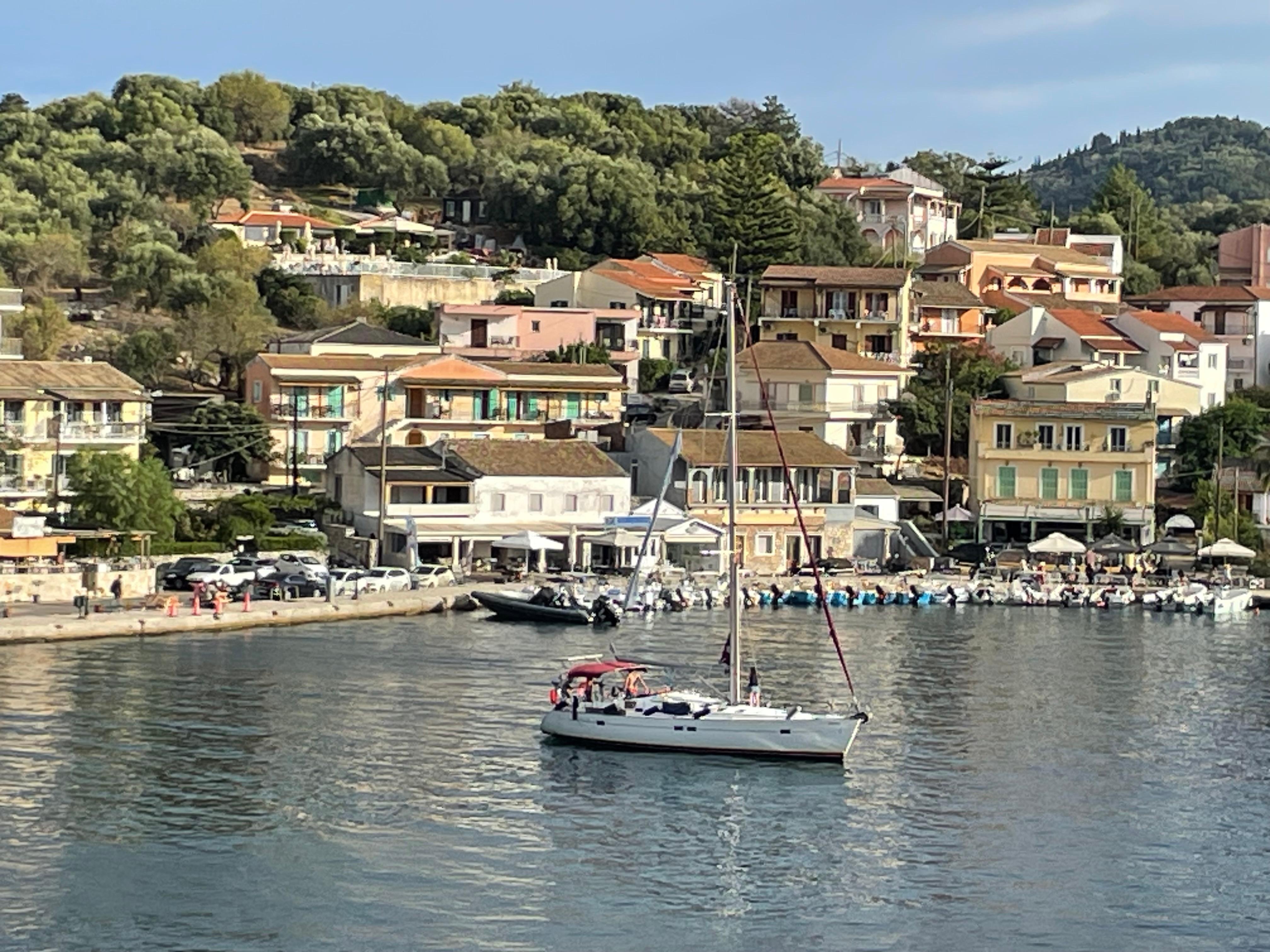 View to the harbour from our apartment