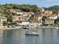 View to the harbour from our apartment