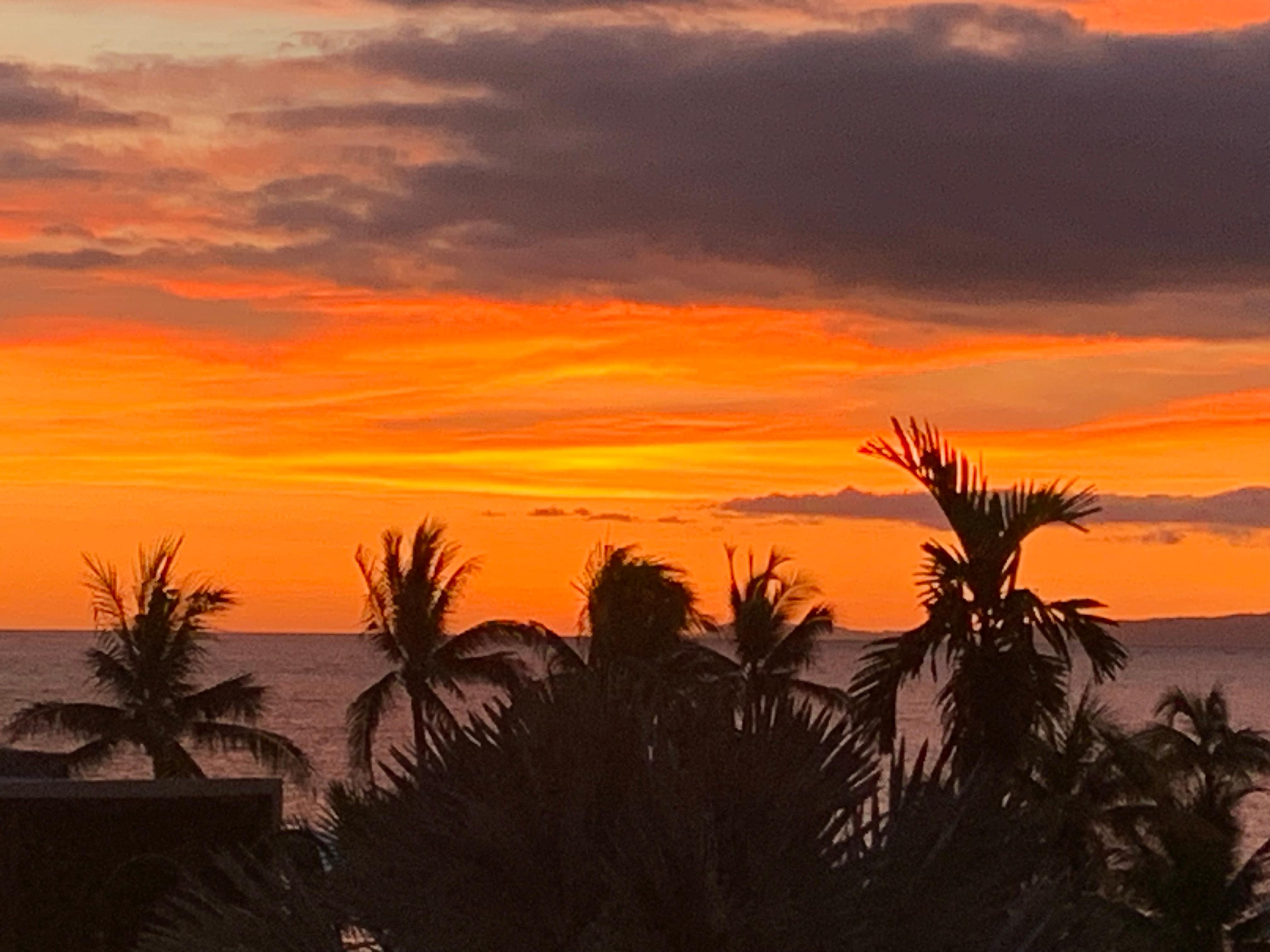 Beautiful sunset every day.