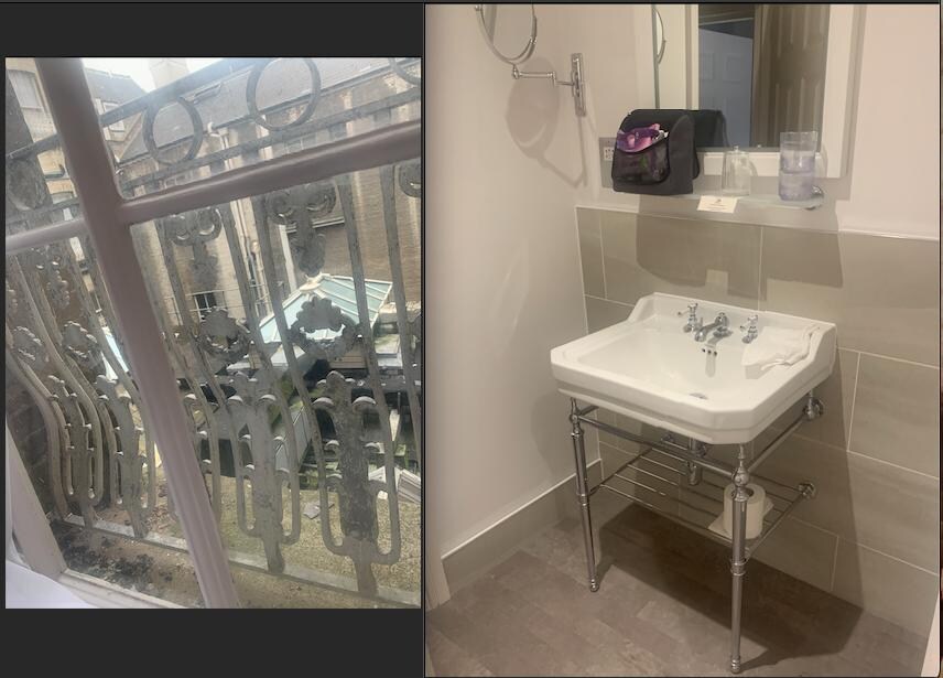 Pigeon Quad !
Sink lacking Shelf Space !