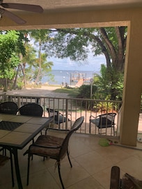 View from the dining room