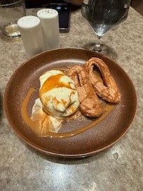 Dessert at Los Gallos Restaurant