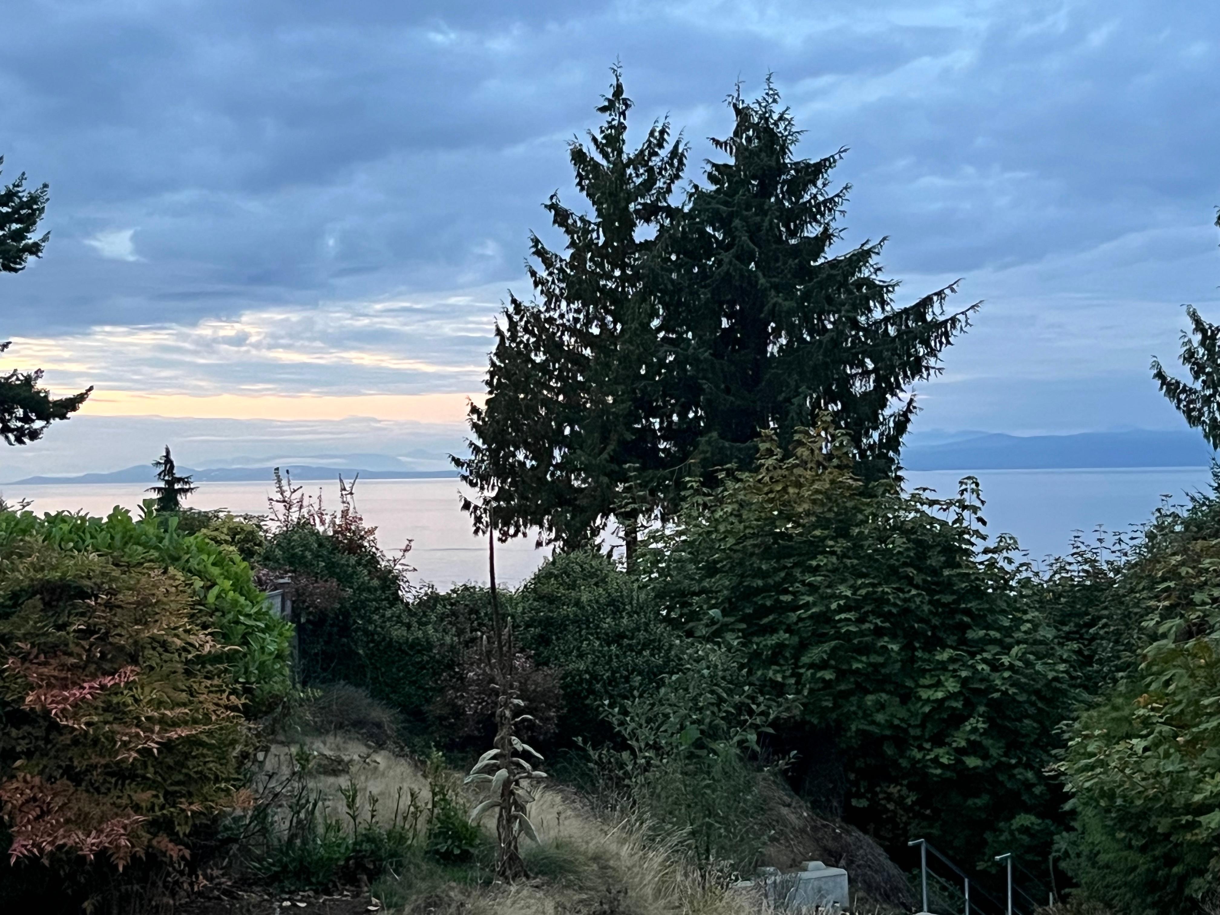 The view from the top of the road where we stayed