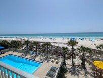 View from our balcony