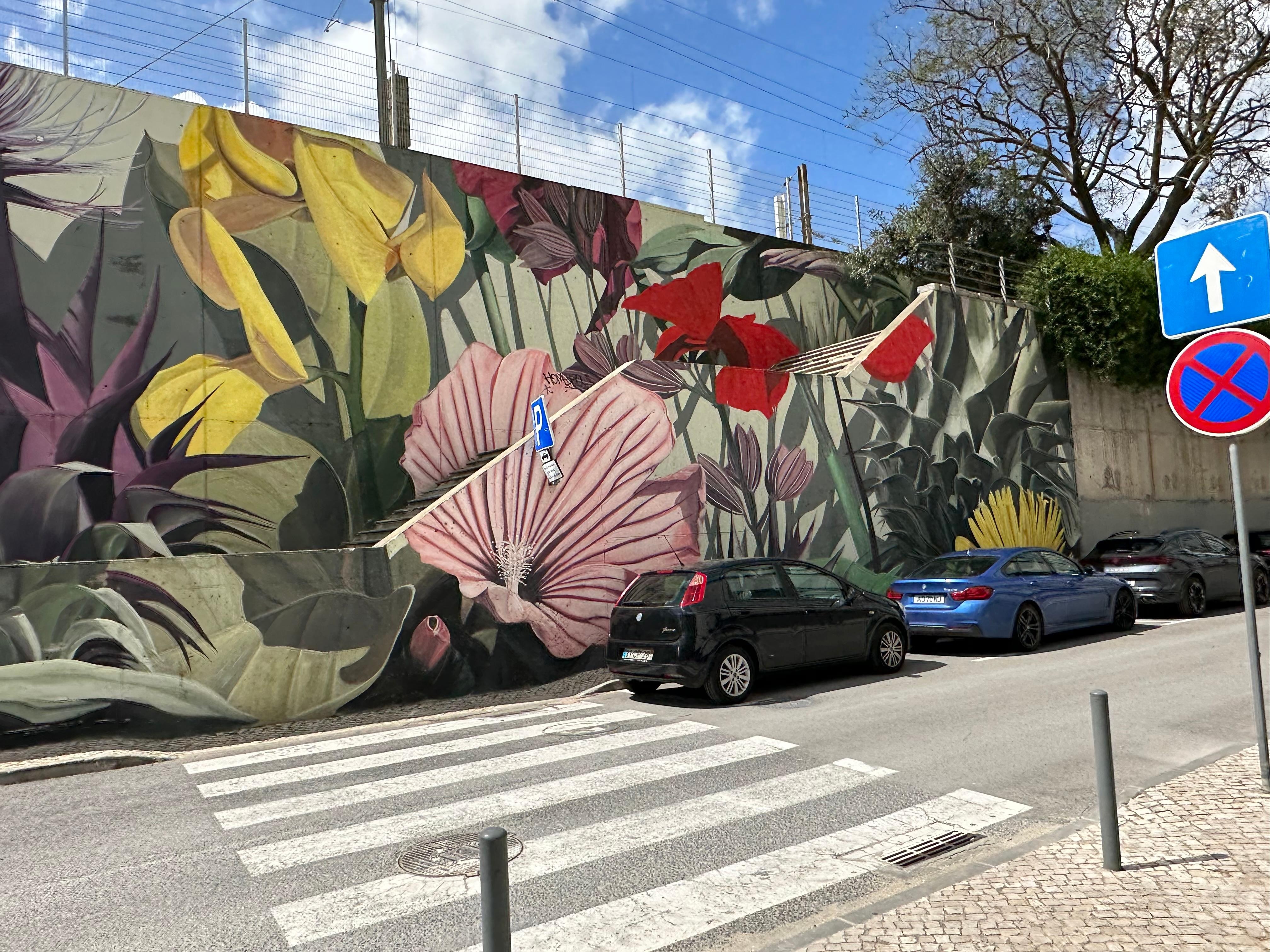 Great murals near by