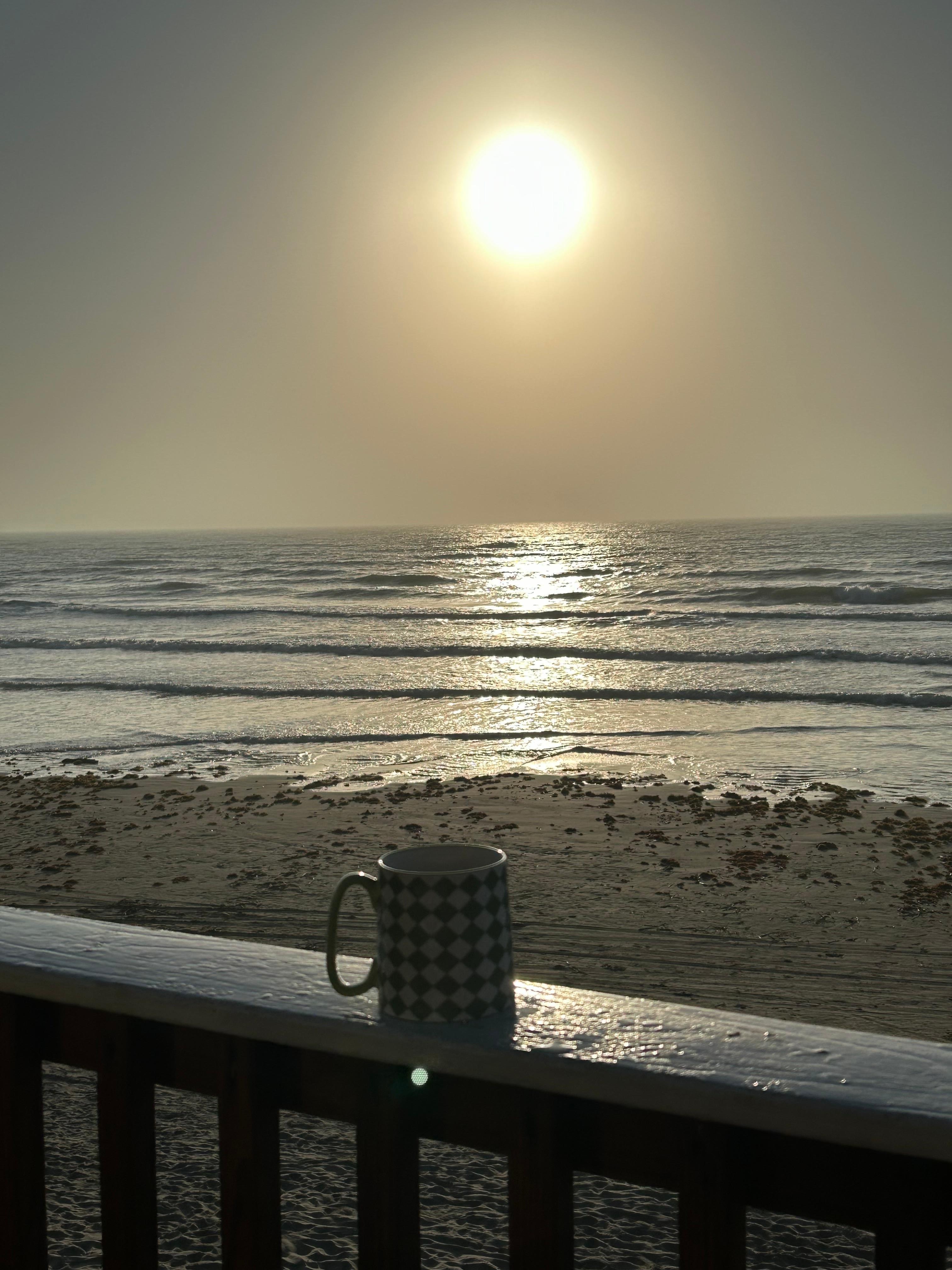 Coffee with a view!