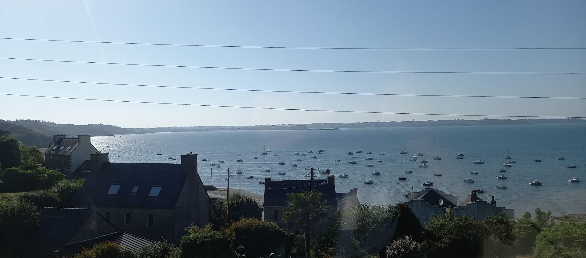 Vue depuis la location en journée 