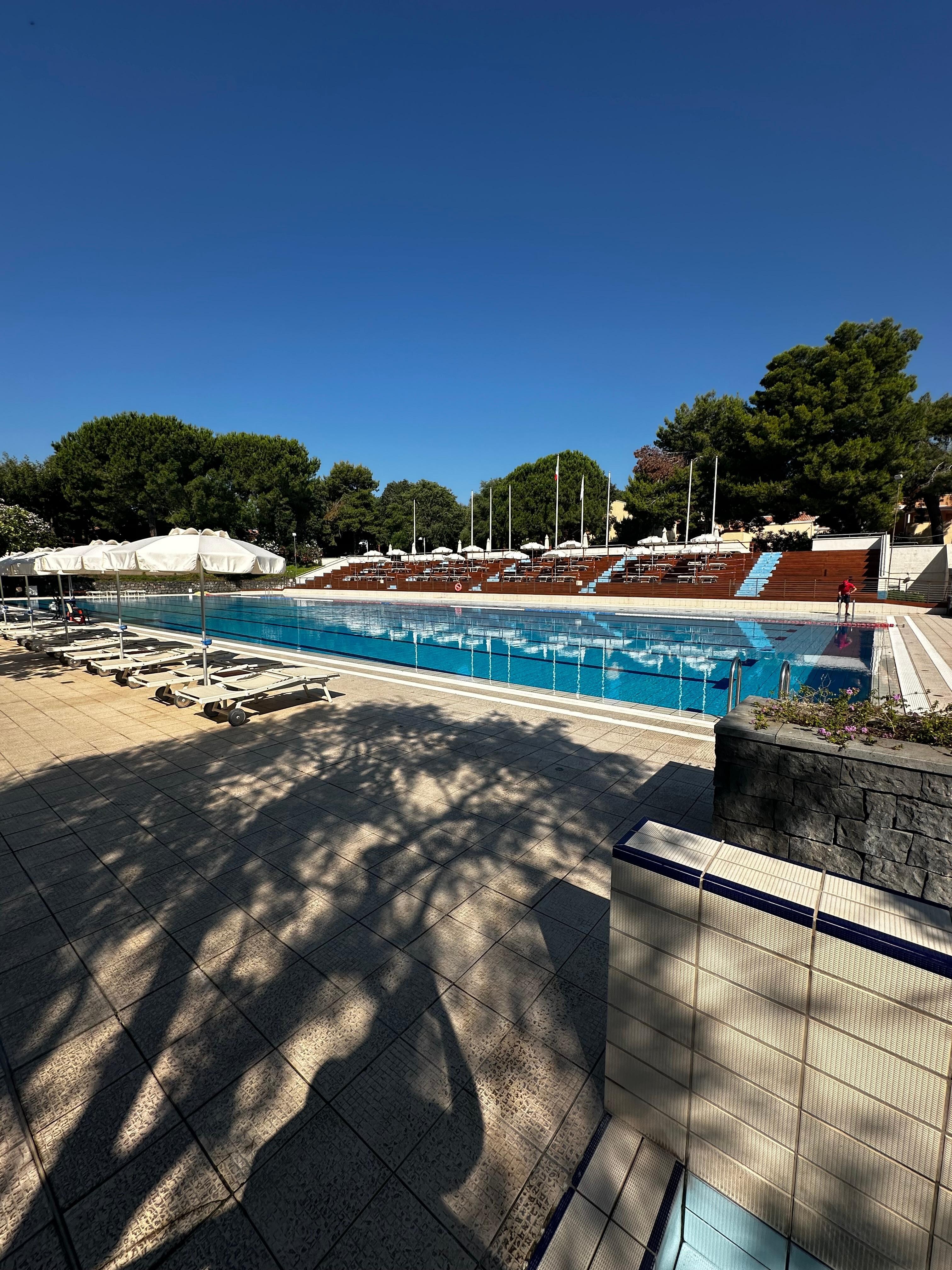 The Olympic pool