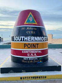 The BIG buoy is being worked on so the smaller one here