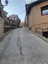 The walk up the hill.