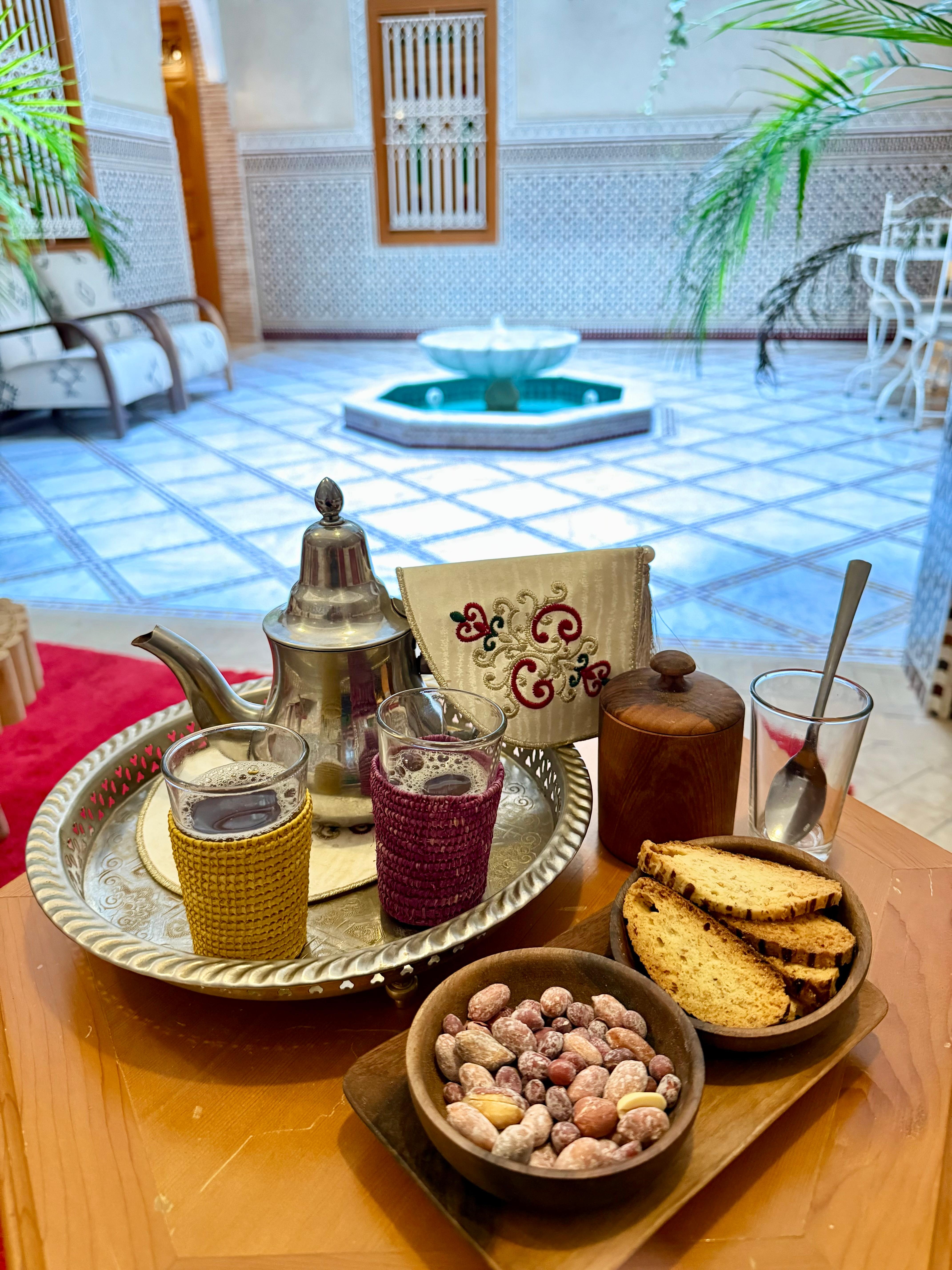 Tradicional chá de menta