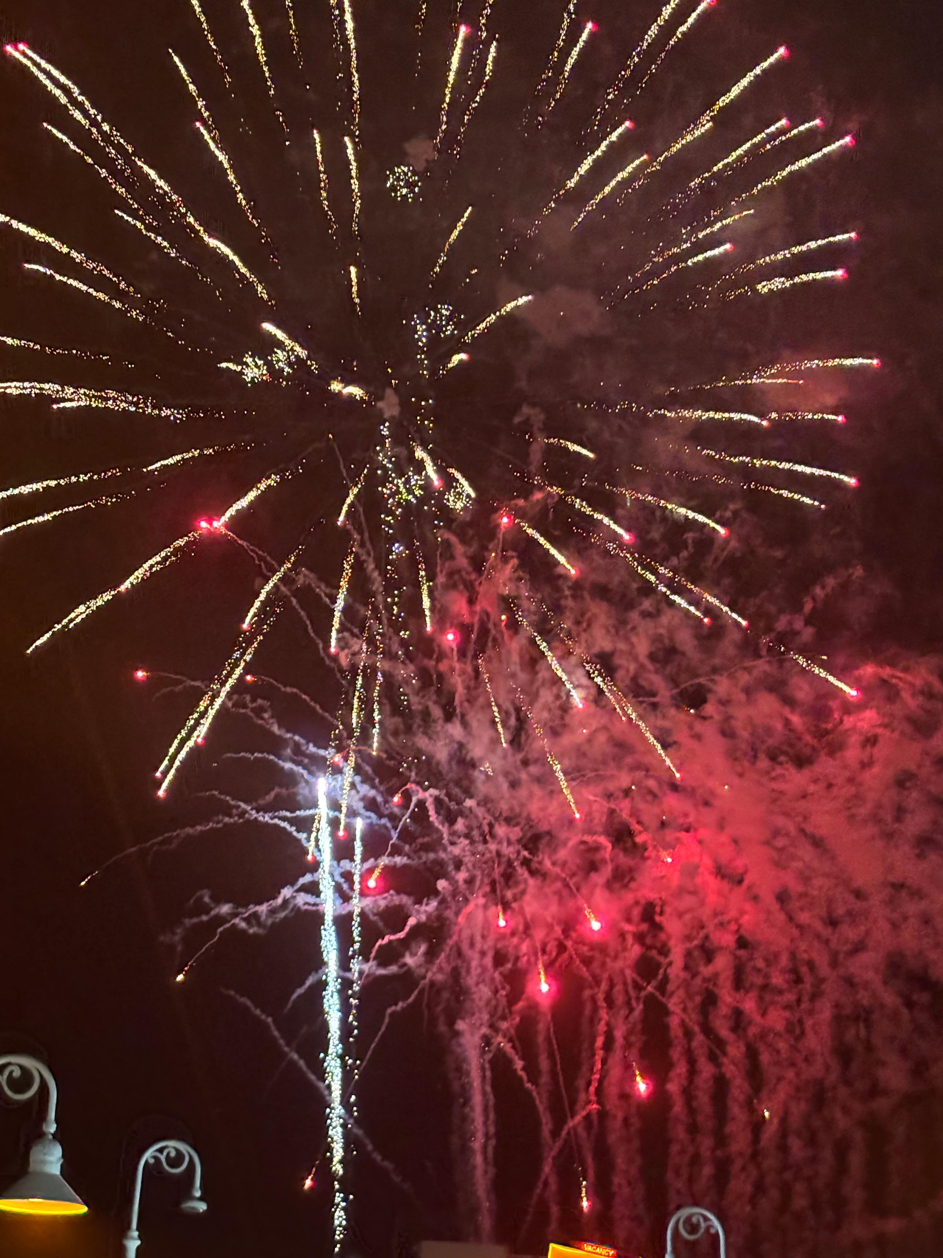 Fireworks at Daytona Beach Pier!