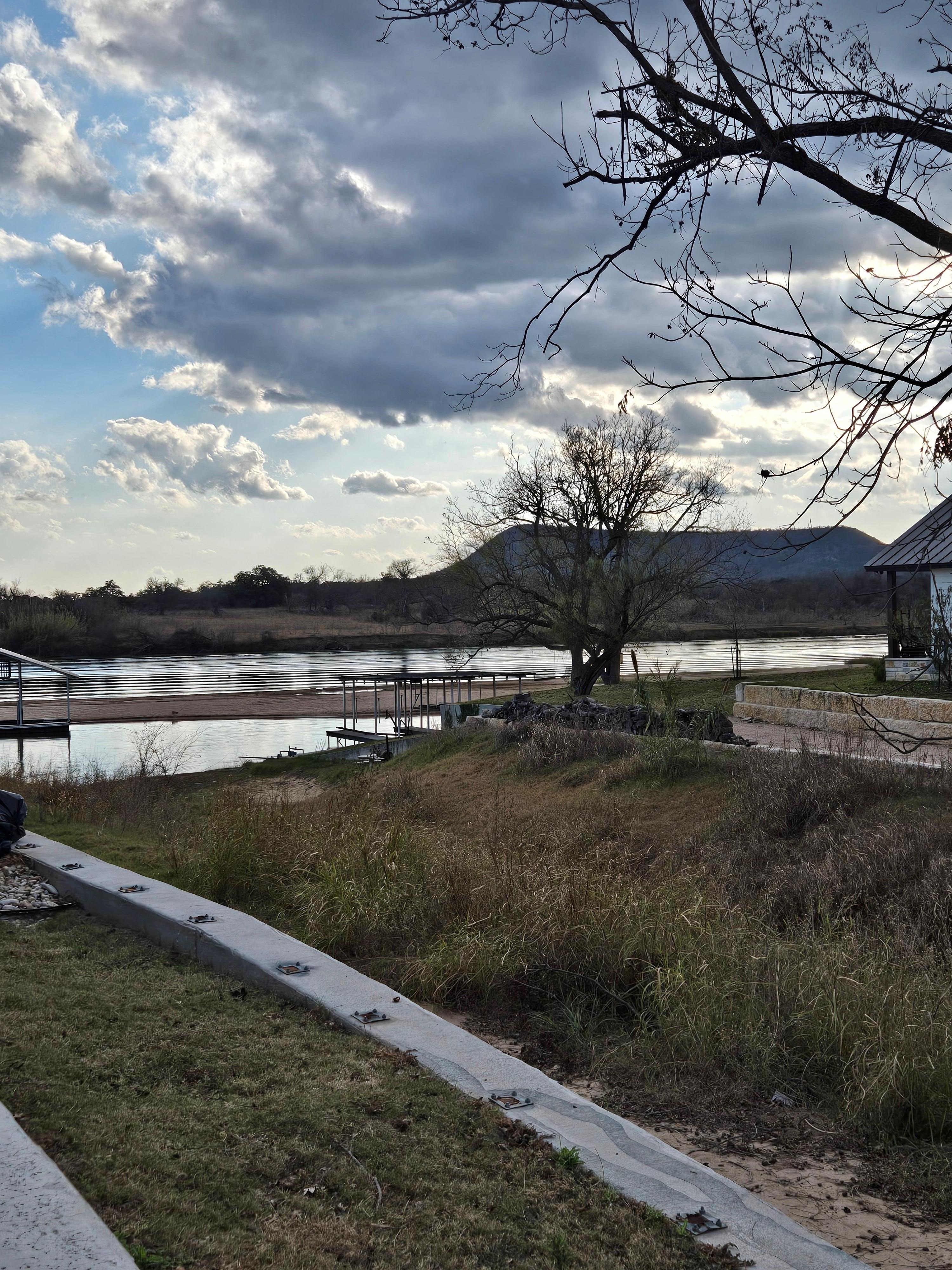View from back patio