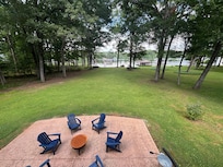 View from the upper patio