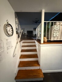 Stair to living room
