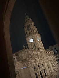 Night view from my bed.