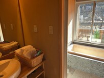 部屋の展望風呂