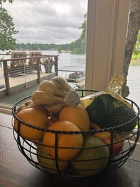 Kitchen window view