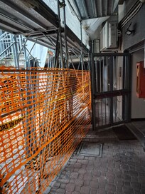 entrance to the apartment