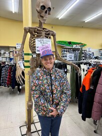 Rachel shopping