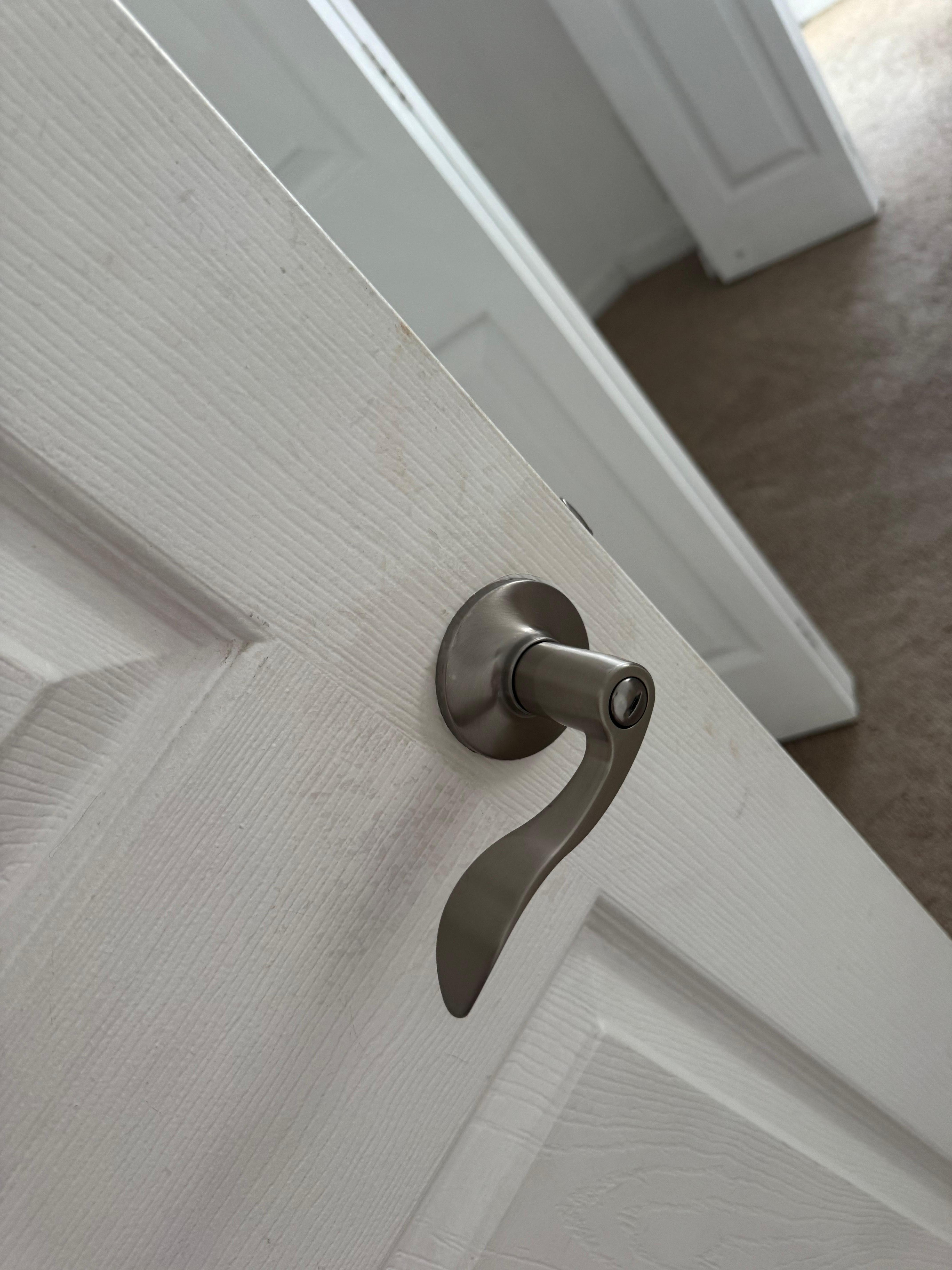 Going into master bedroom