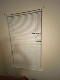 I took photos of the blinds when I arrived, most of them are broken or don’t close fully.
