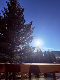 Sunset views from front porch