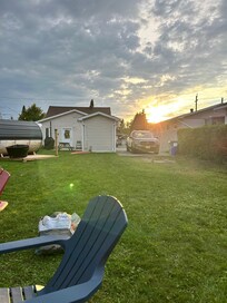 Beautiful big backyard!