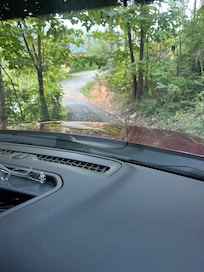 Driveway looking down