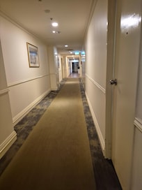 Going towards the gymn & pool