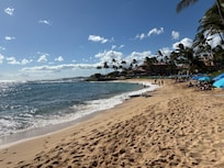 Poipu Beach.