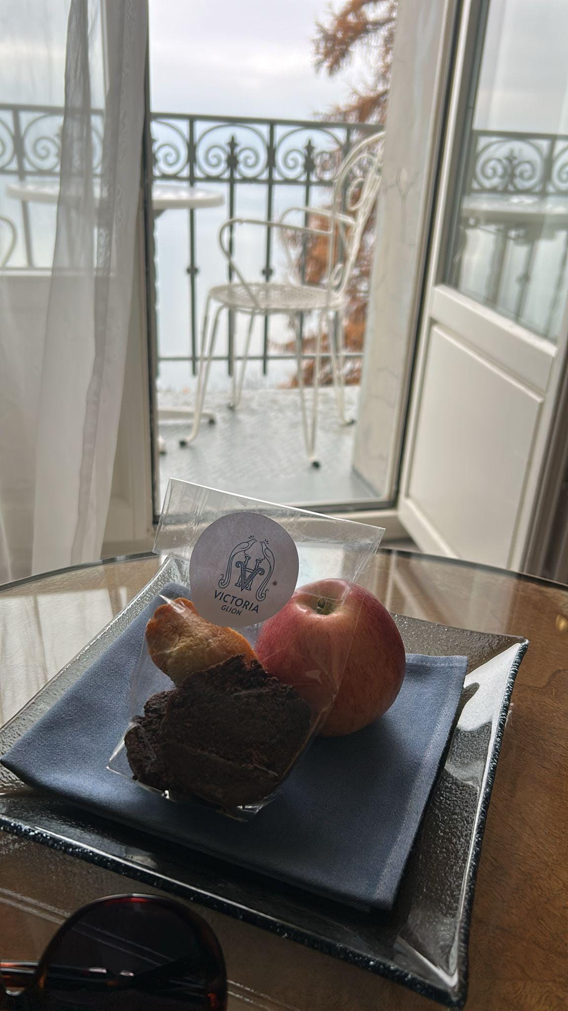 Lovely view despite the fact I was in a single smaller room for one. 