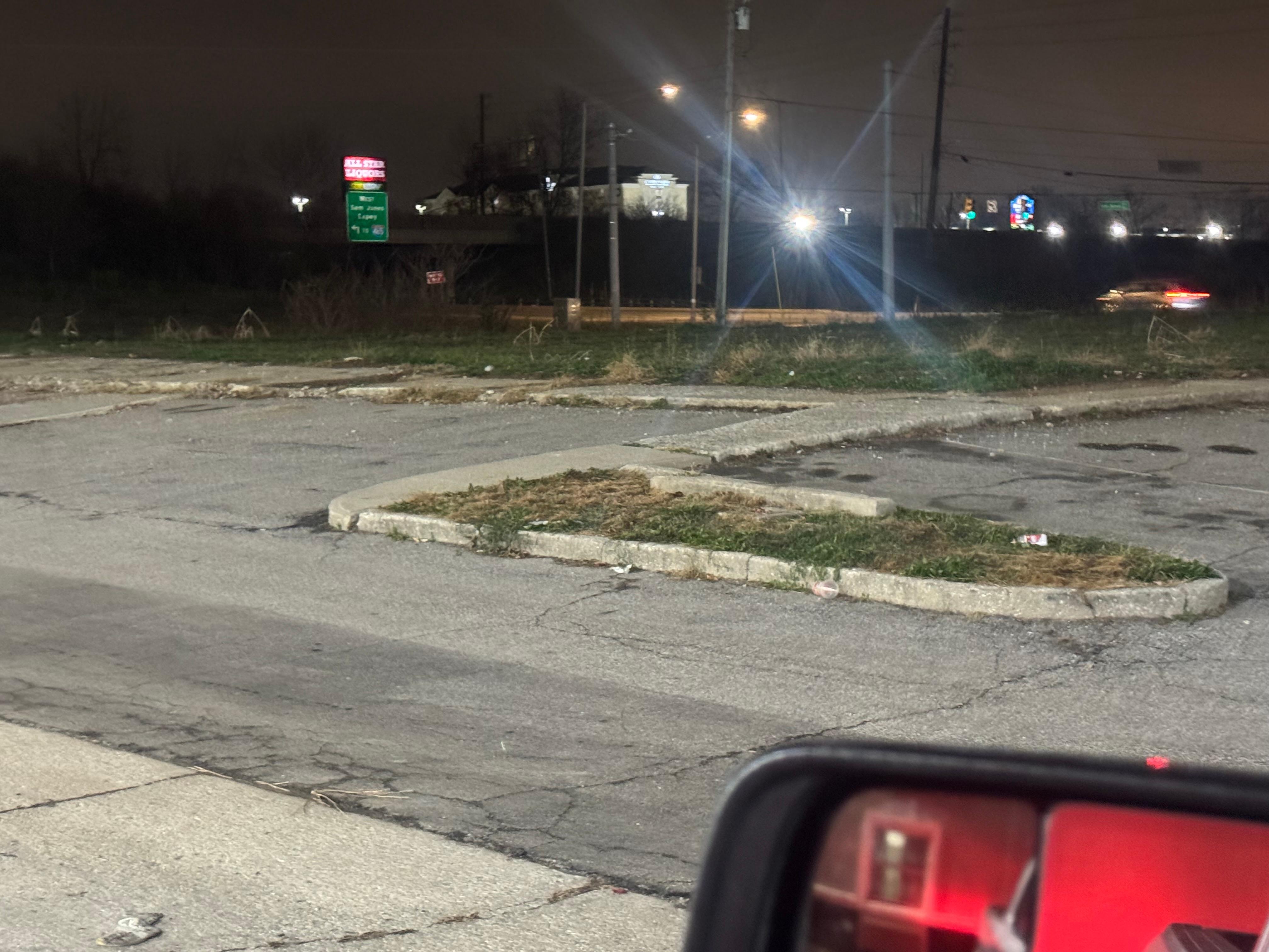 The grounds are in awful condition 