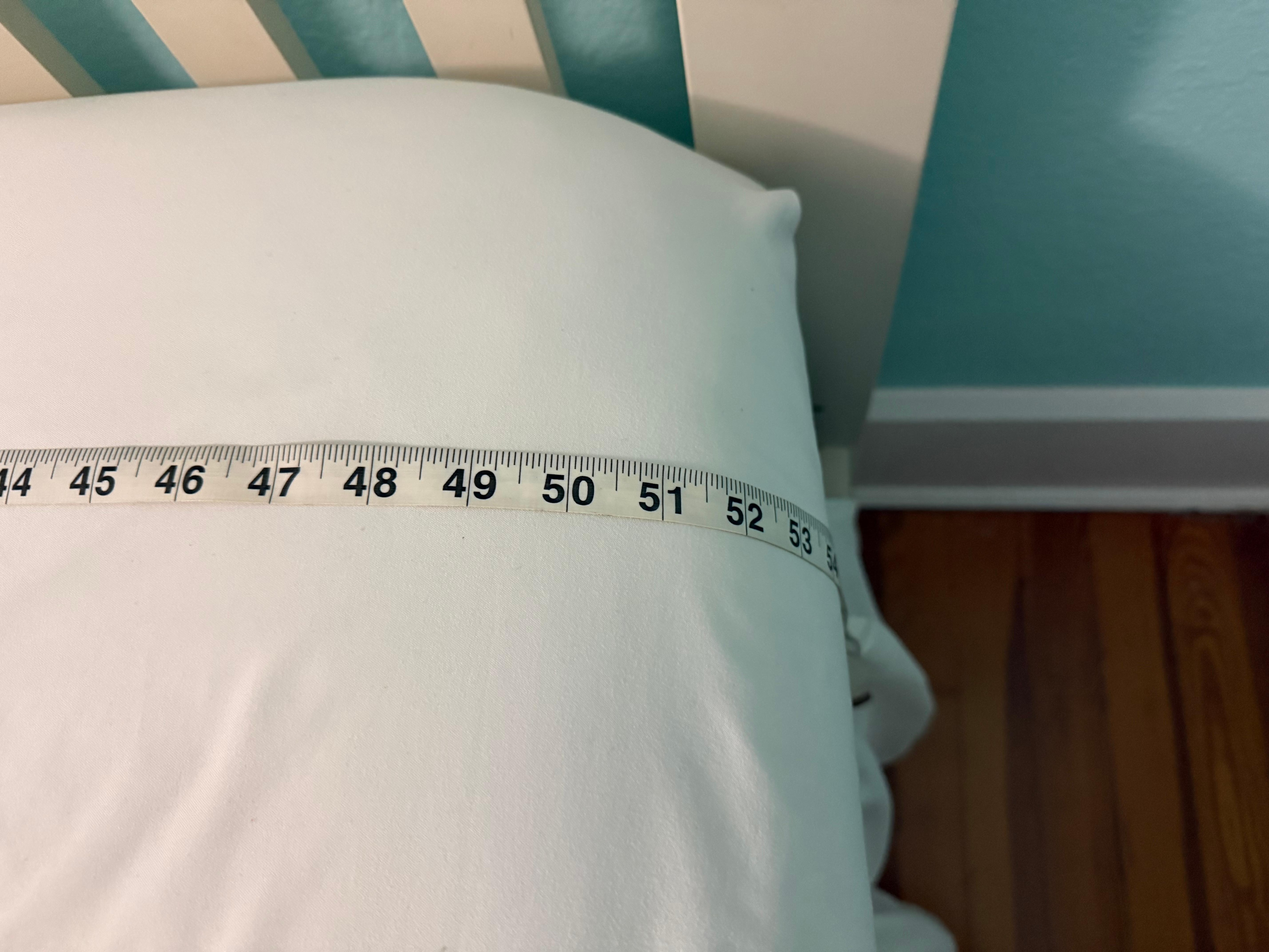 Full size bed not queen