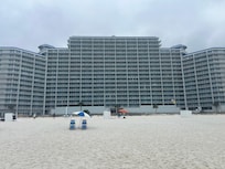 View from the beach