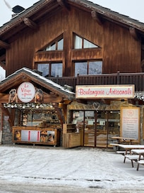 The bakery a short walk away.