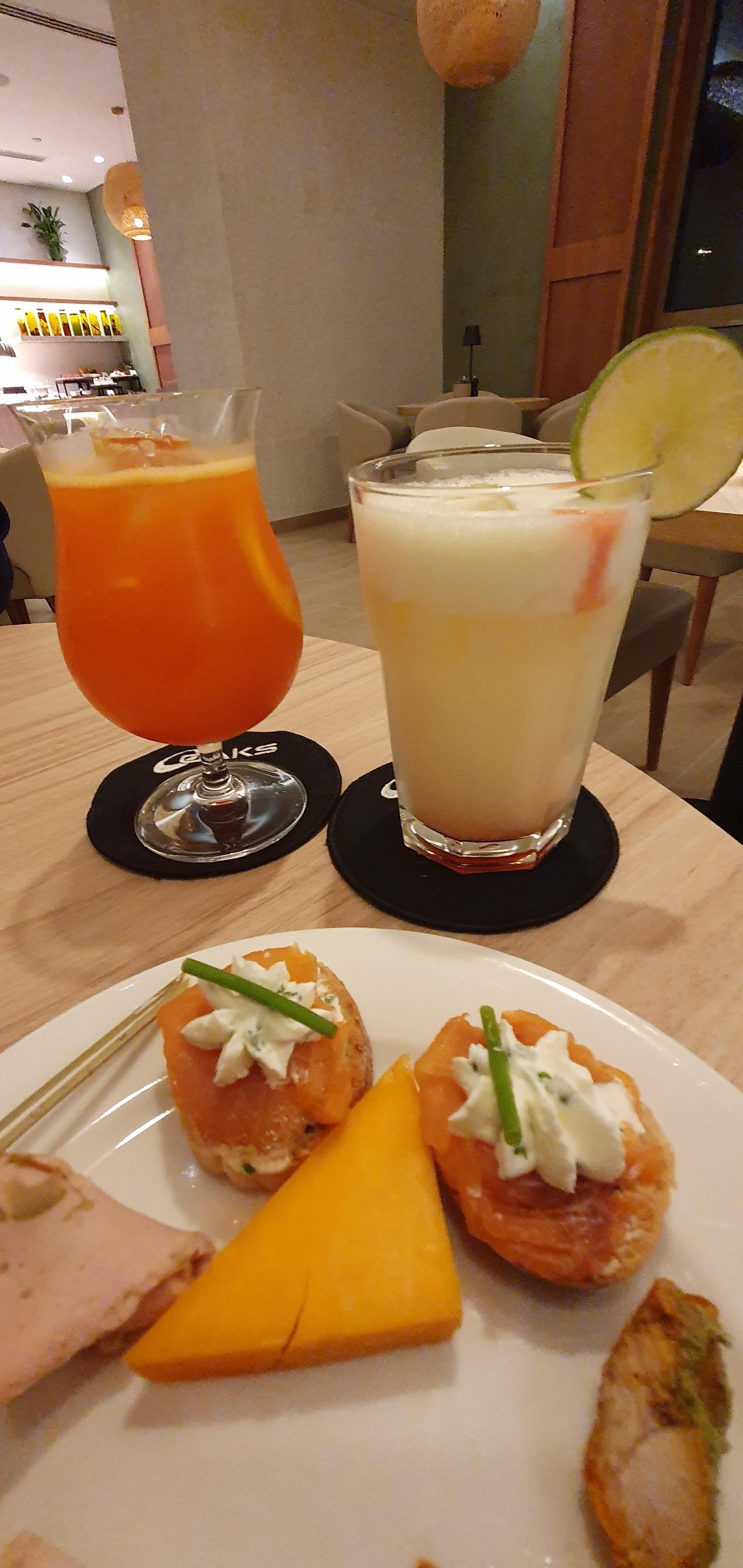 Essen und Getränke für Executive Gäste 