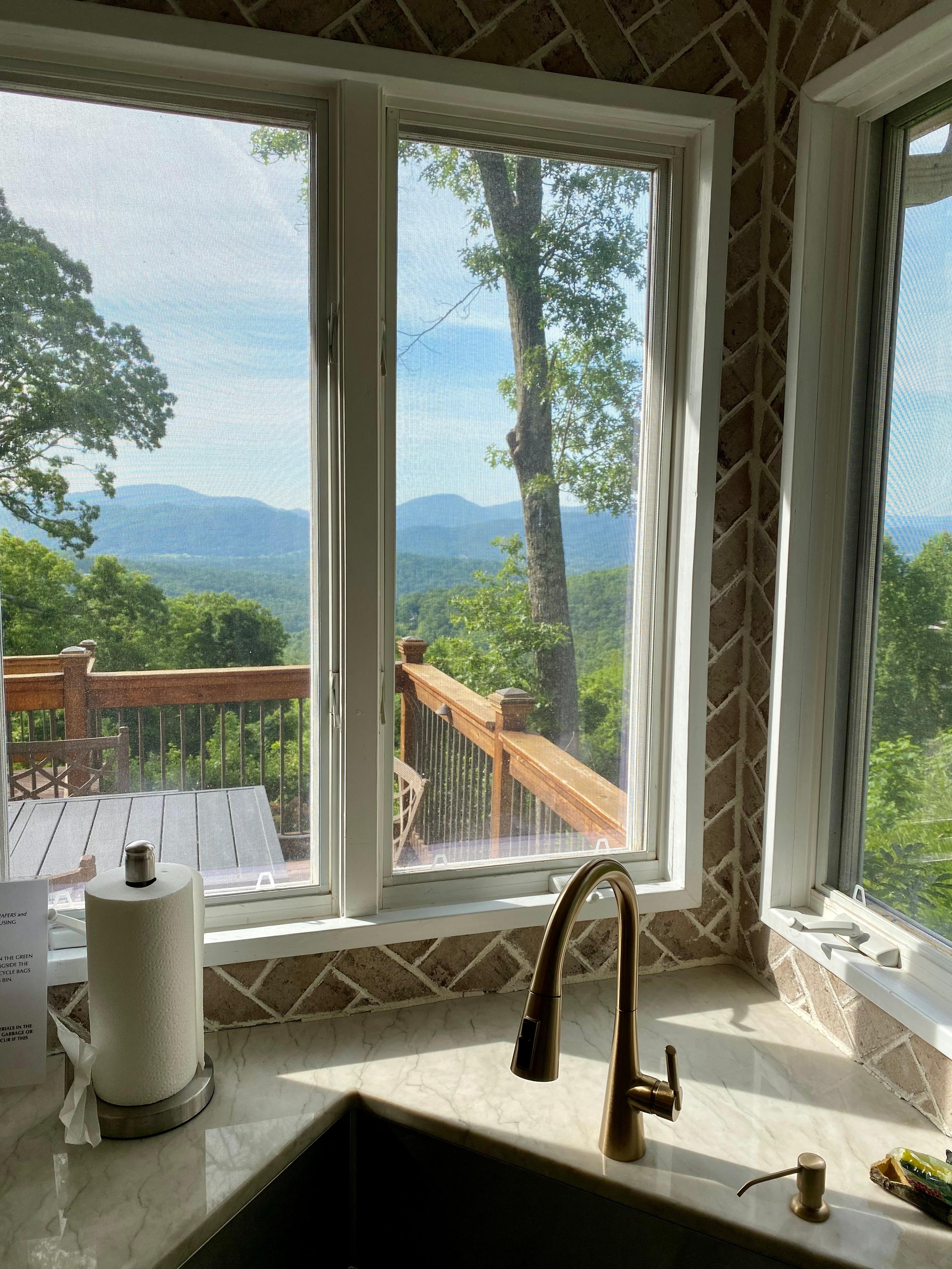 View from the kitchen