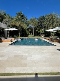 House pool area