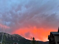 View from back deck
