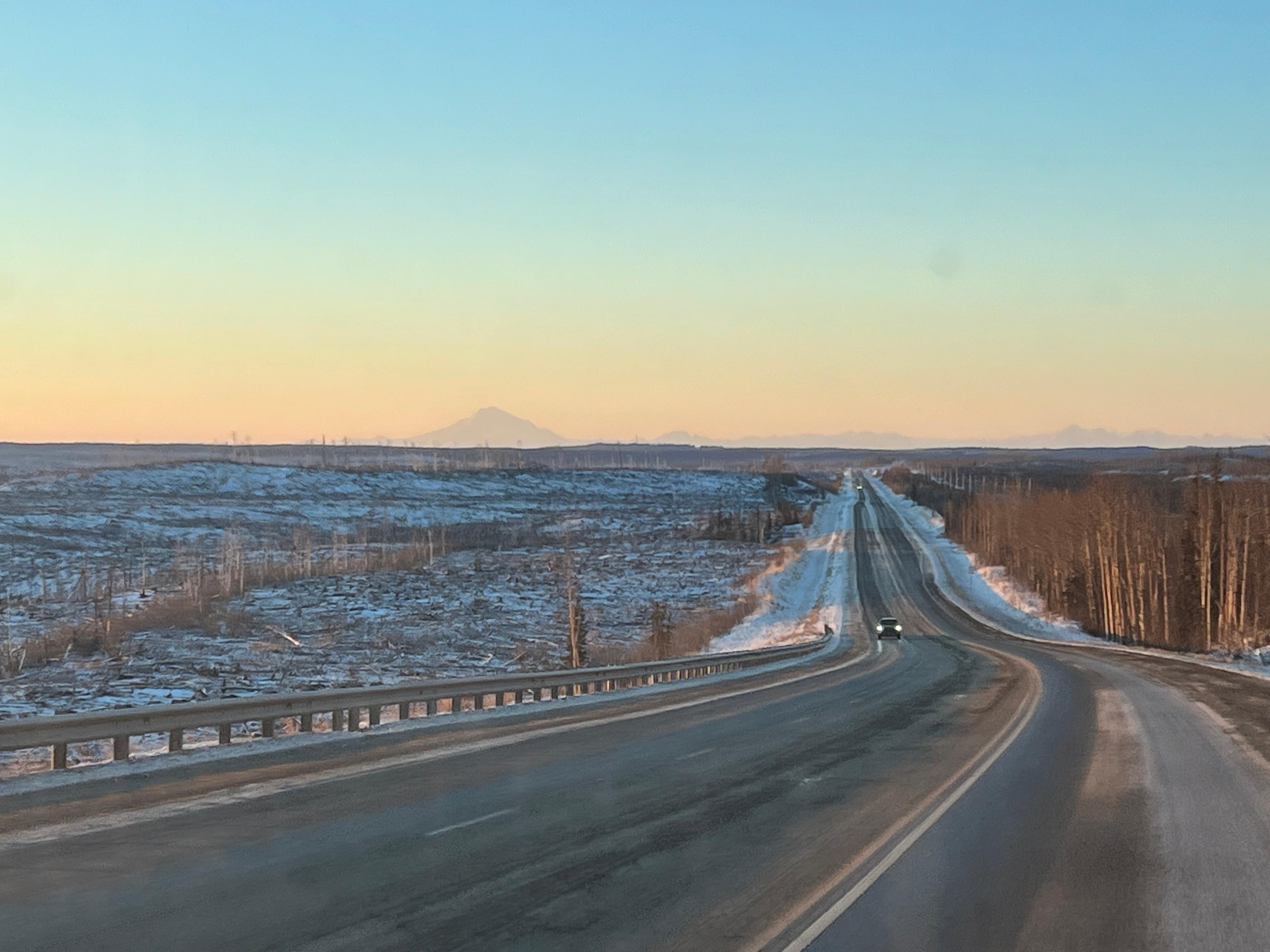 View headed south towards Sterling